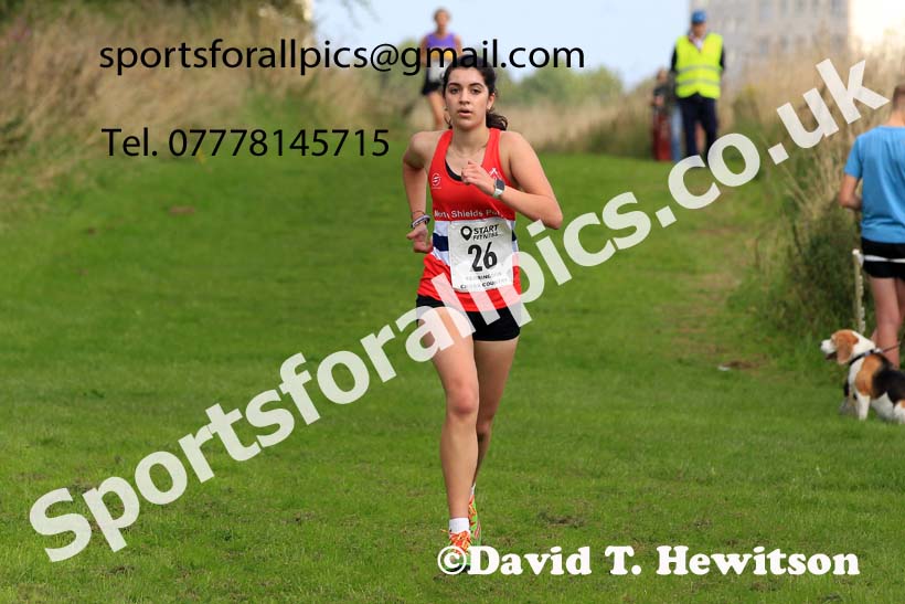 Senior Women, Farringdon Cross Country Relays, Sunderland.  Photo: David T. Hewitson/Sports for All Pics
